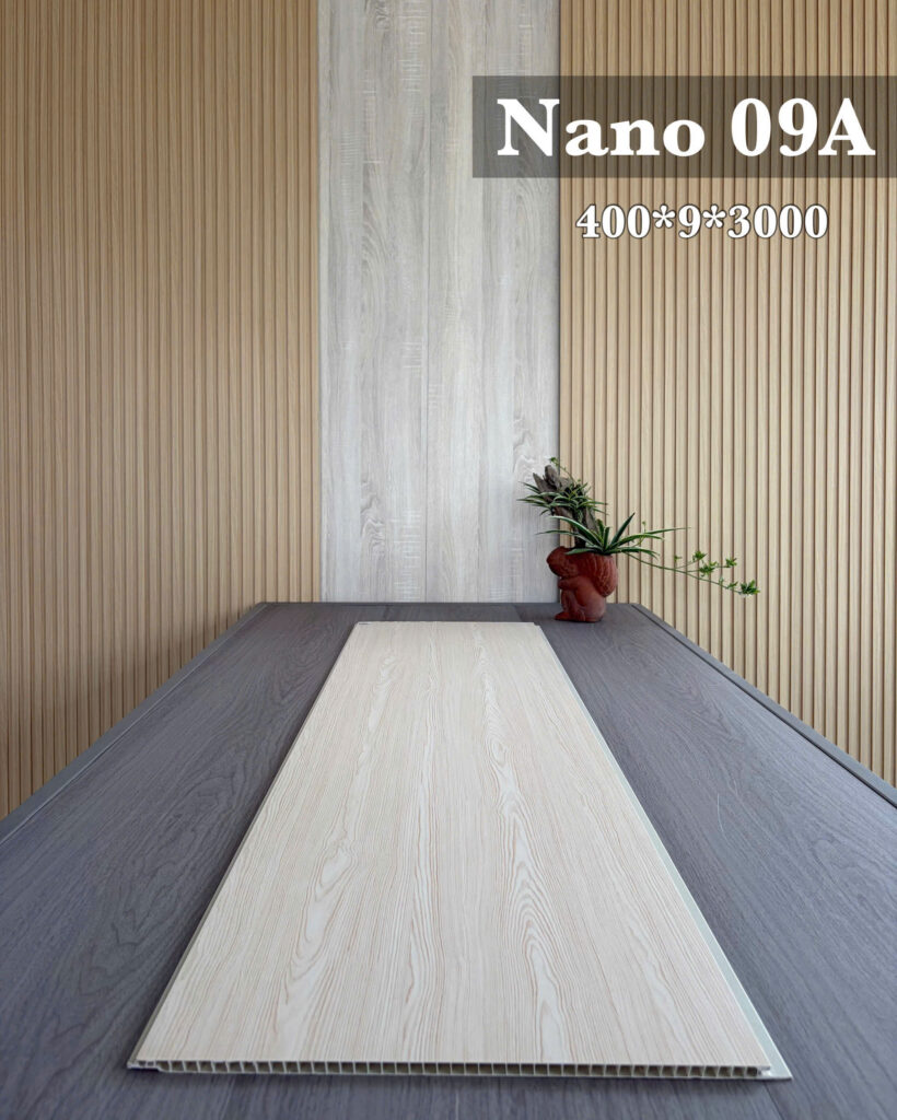 Tấm ốp Nano Nano 09A — Sồi trắng