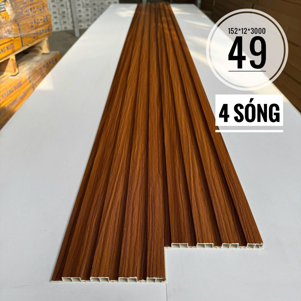 Lam sóng 4 sóng mã 49 — Gỗ nâu