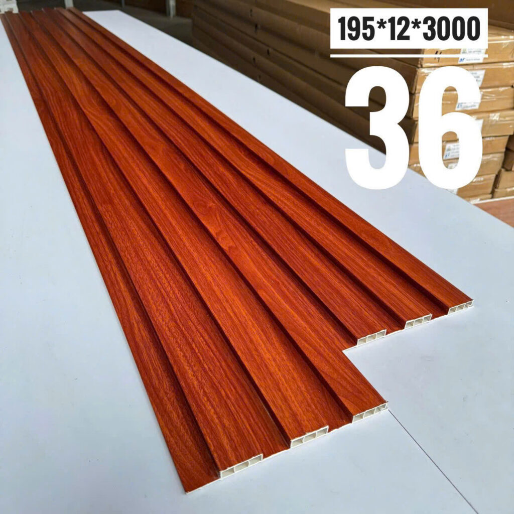 Lam sóng 3 sóng mã 36-195 — Gỗ đỏ
