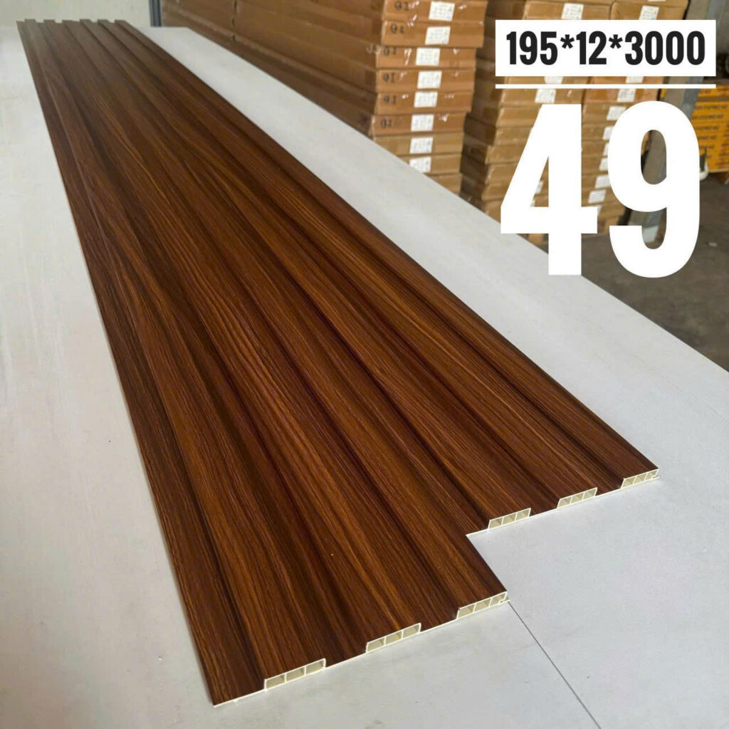 Lam sóng 4 sóng mã 49-195 — Gỗ nâu