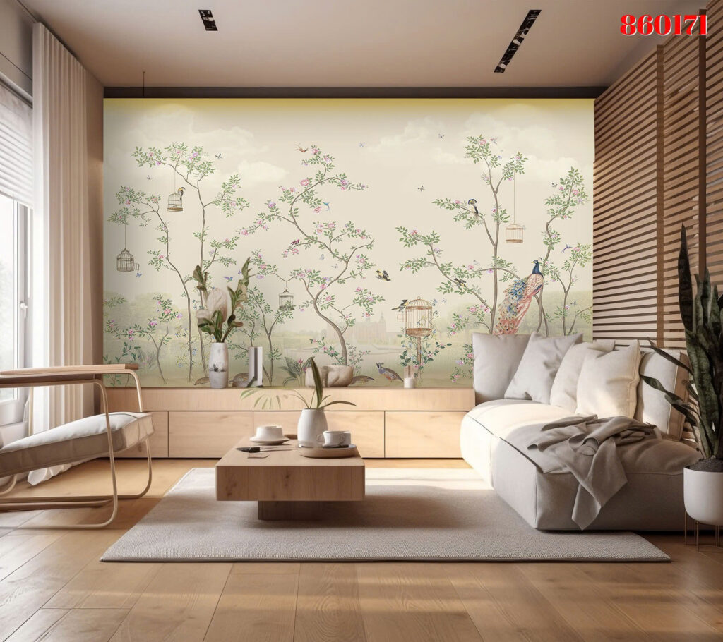 Tranh tráng gương 860171 — Công hoa