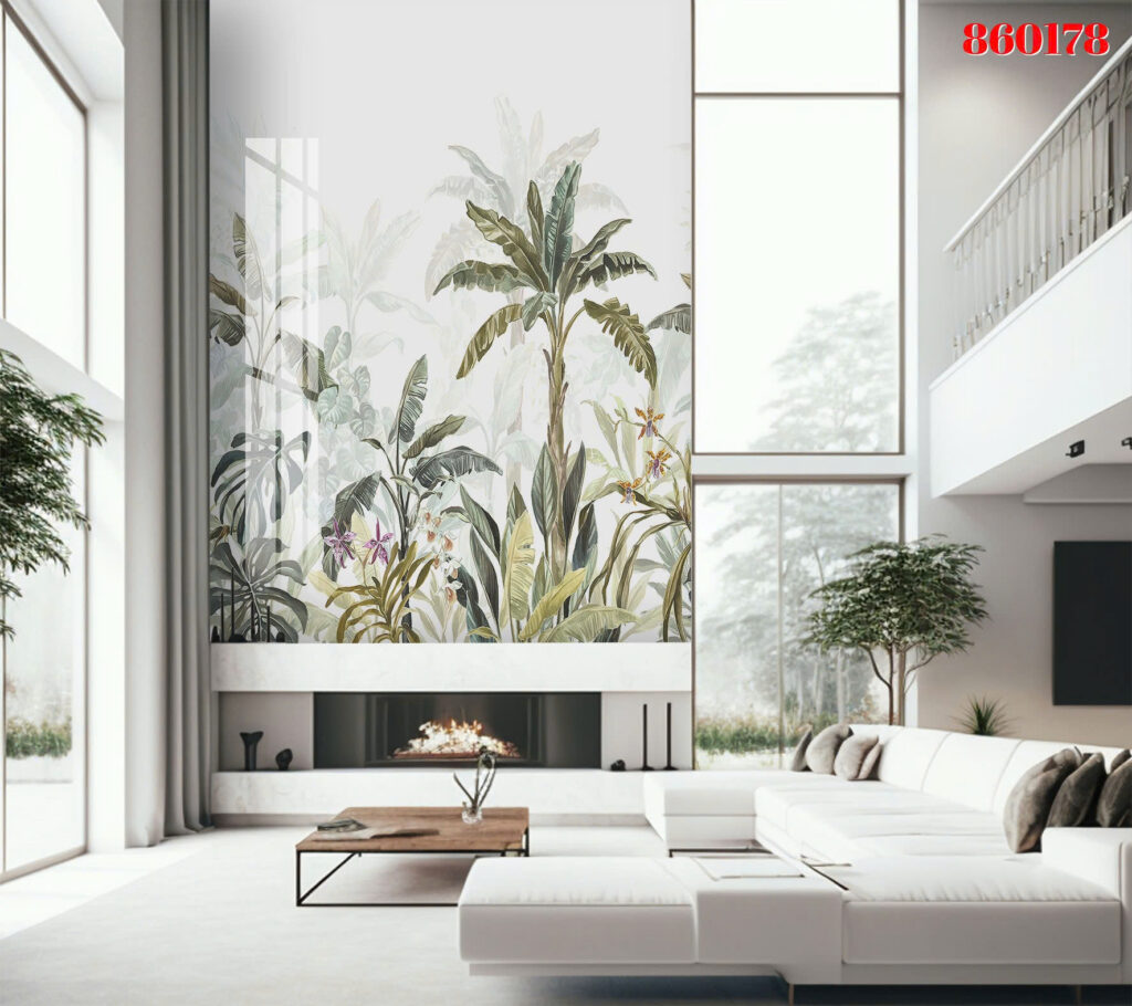 Tranh tráng gương 860178 — Rừng olive