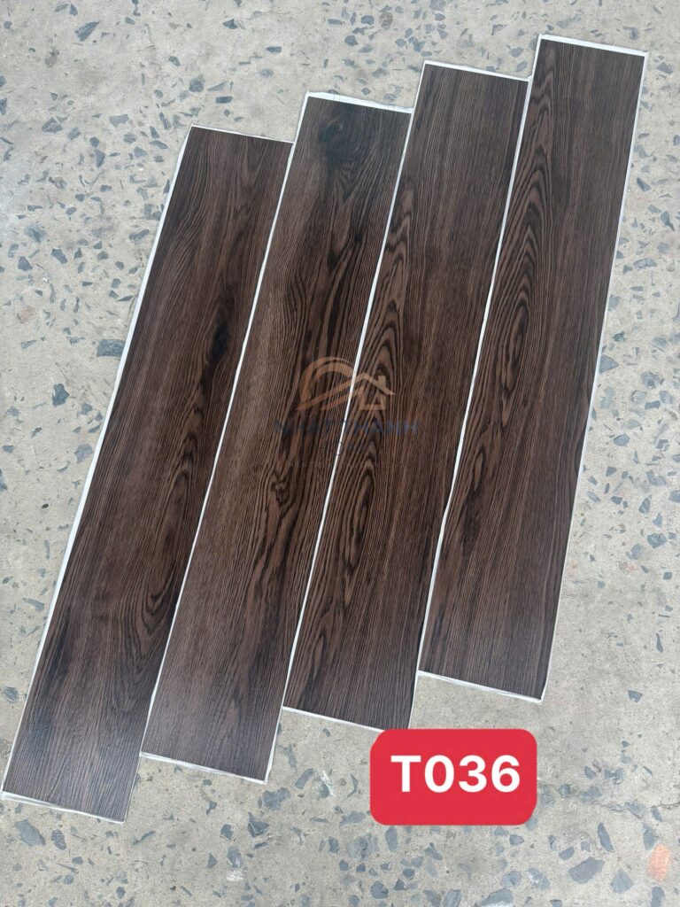 Sàn dán keo T036 — Óc chó