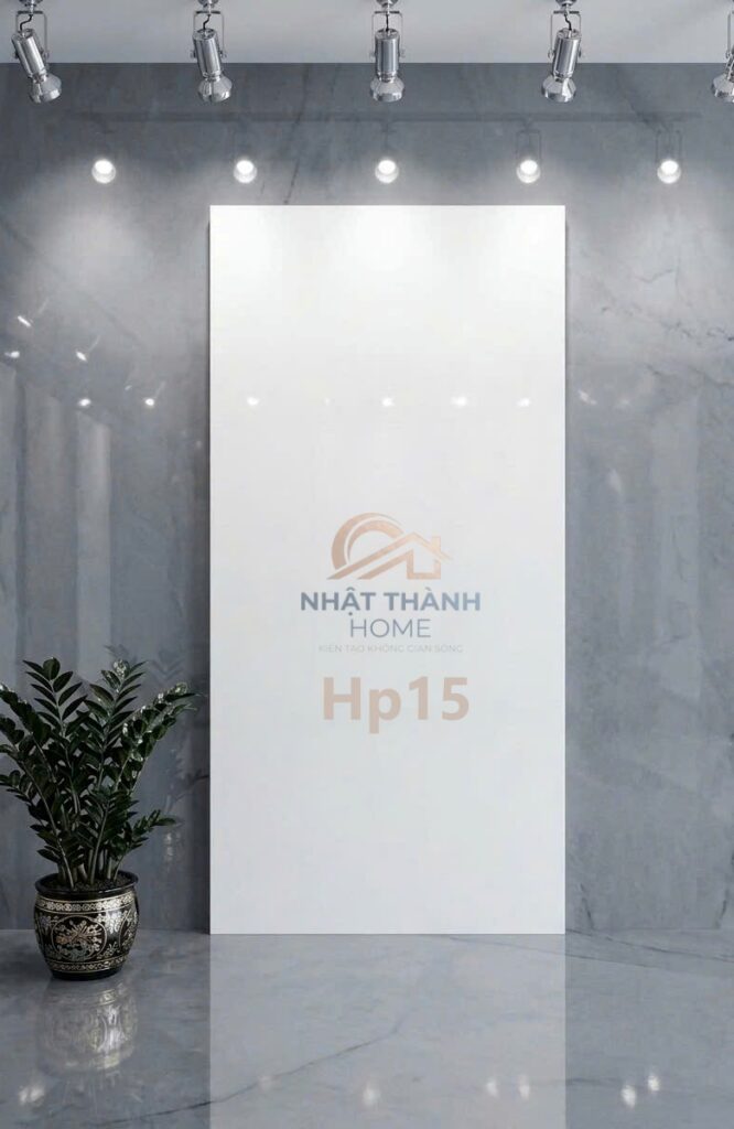 Tấm PVC đơn sắc Trắng trơn HP15