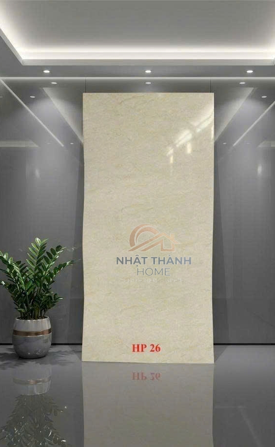 Tấm PVC vân đá Kem vân đá HP26