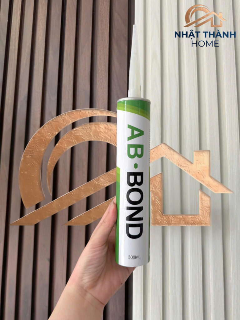 Keo AB Bond 300ml — dán tấm ốp Nano, PVC, lam sóng, phào chỉ — Nhật Thành Home