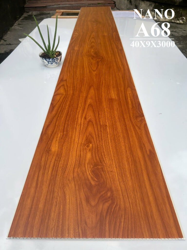 Tấm ốp Nano A68 — Gỗ teak