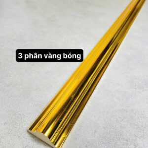 Phào chỉ nhựa PS vàng bóng 3 cm — Nhật Thành Home