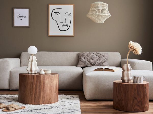 Chọn tấm ốp tường cho phòng khách