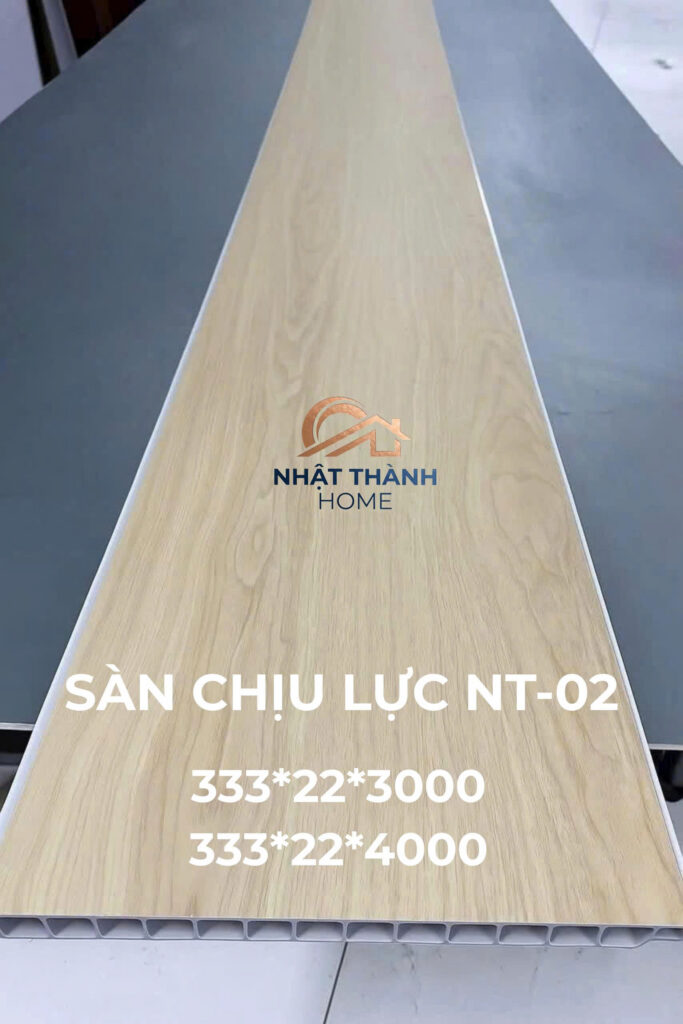 Sàn chịu lực NT-02 — Gỗ sáng