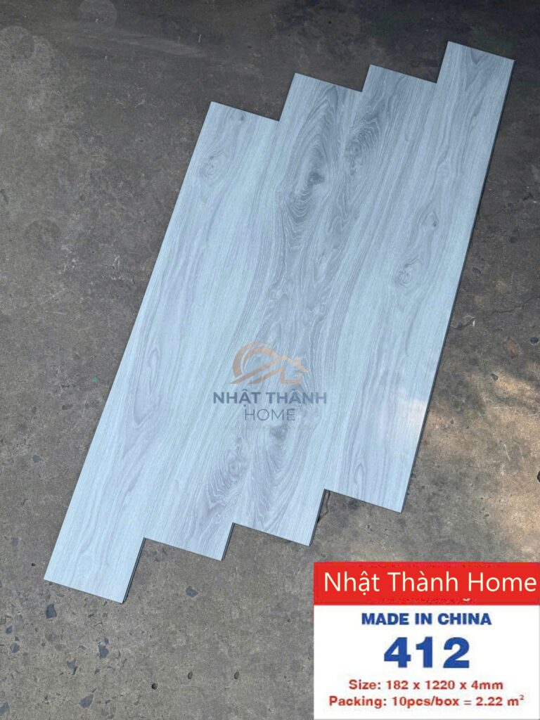 Sàn hèm khóa 412 — Gỗ xám
