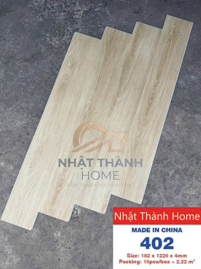 Sàn hèm khóa 402 — Sồi sáng