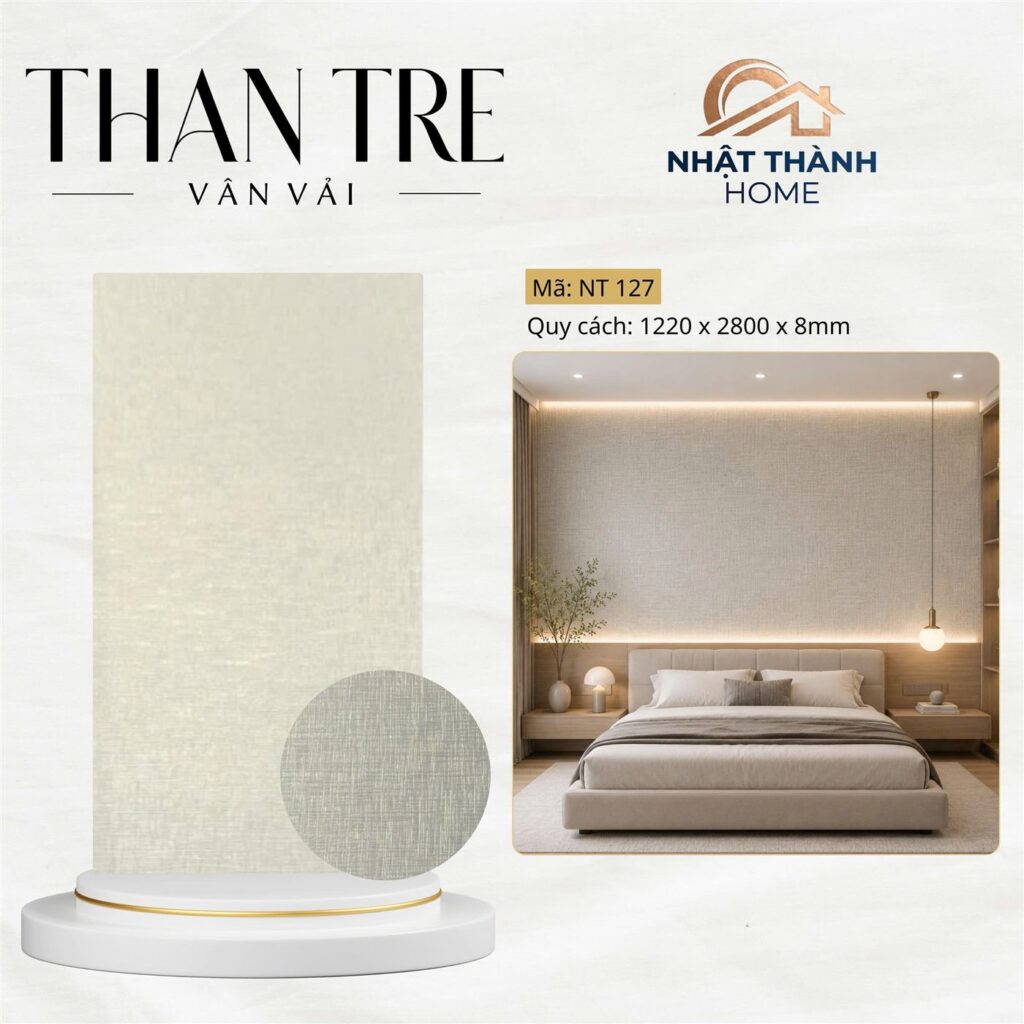 Tấm ốp than tre vân vải NT127