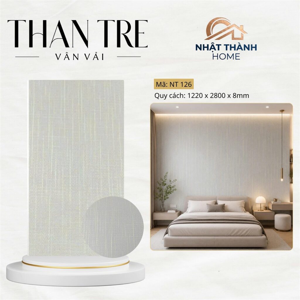 Tấm ốp than tre vân vải NT126
