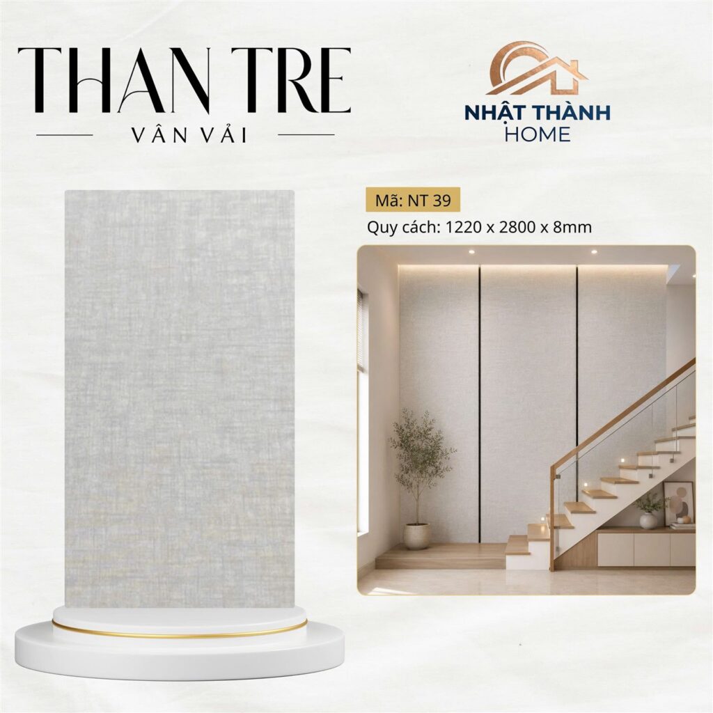 Tấm ốp than tre vân vải NT39