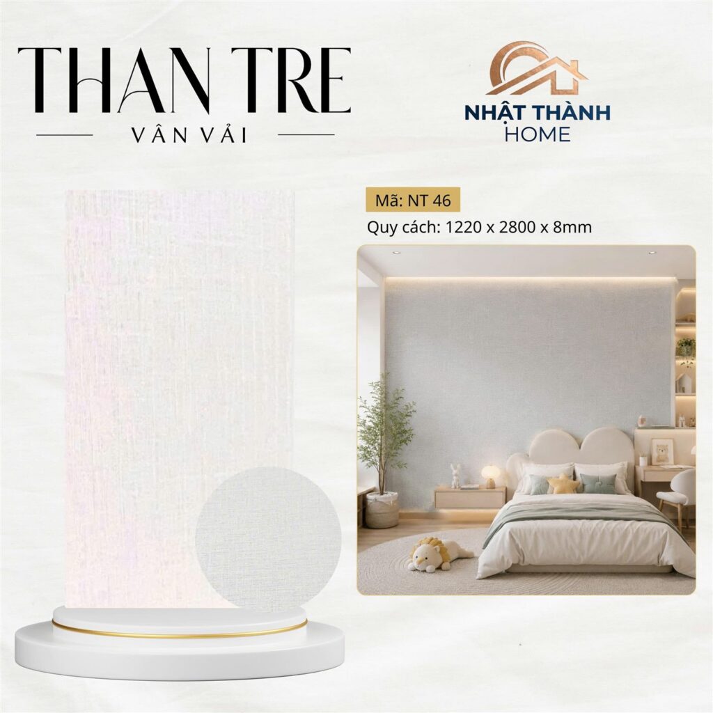 Tấm ốp than tre vân vải NT46